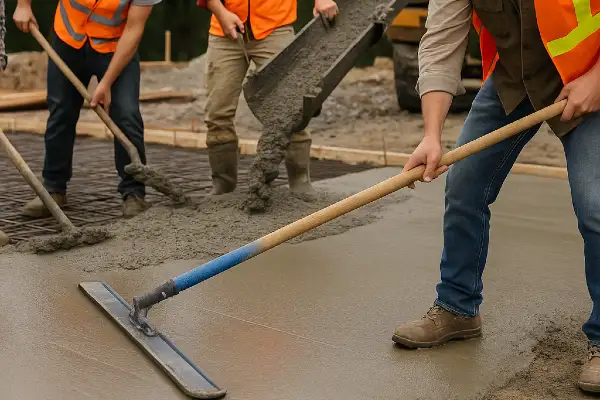 a new concrete foundation for a house from Houston Concrete Services in Houston, TX - concrete garage floors installation a new concrete foundation for a house from Houston Concrete Services in Houston, TX - concrete garage floors installation