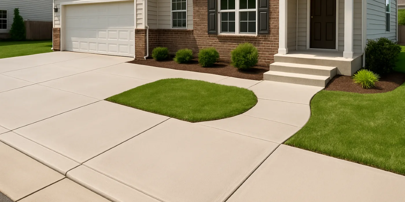 a concrete porch and sidewalk from Houston Concrete Services in Houston, TX - concrete slab foundation a concrete porch and sidewalk from Houston Concrete Services in Houston, TX - concrete slab foundation